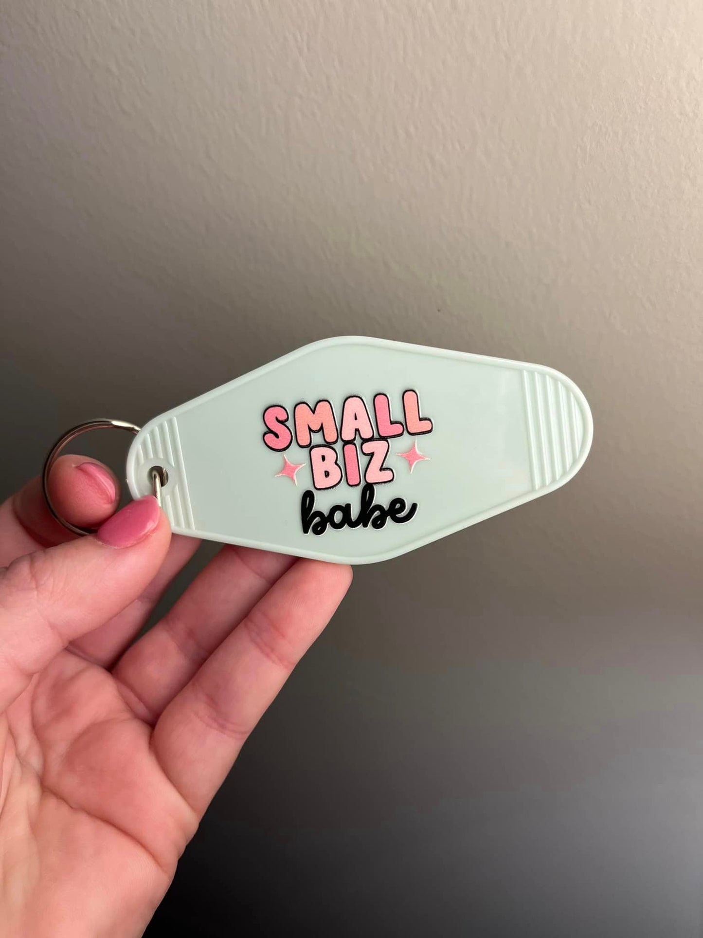 Small Biz Babe Keychain