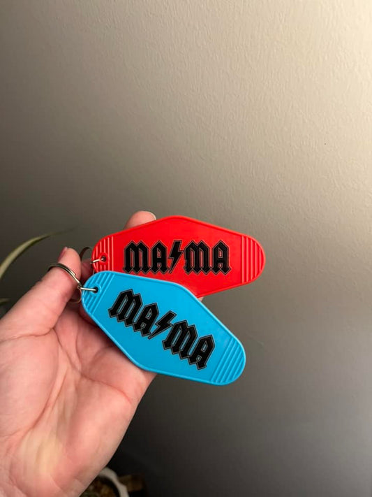 Mama Rock Keychain