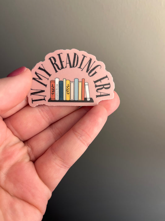 In My Reading Era Sticker