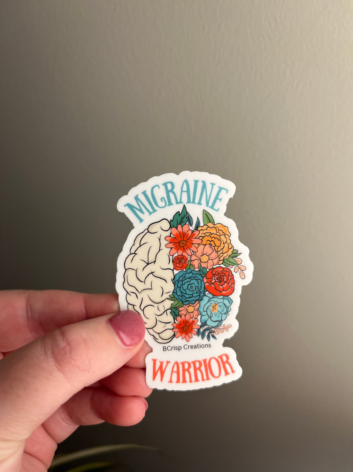 Migraine Warrior Sticker