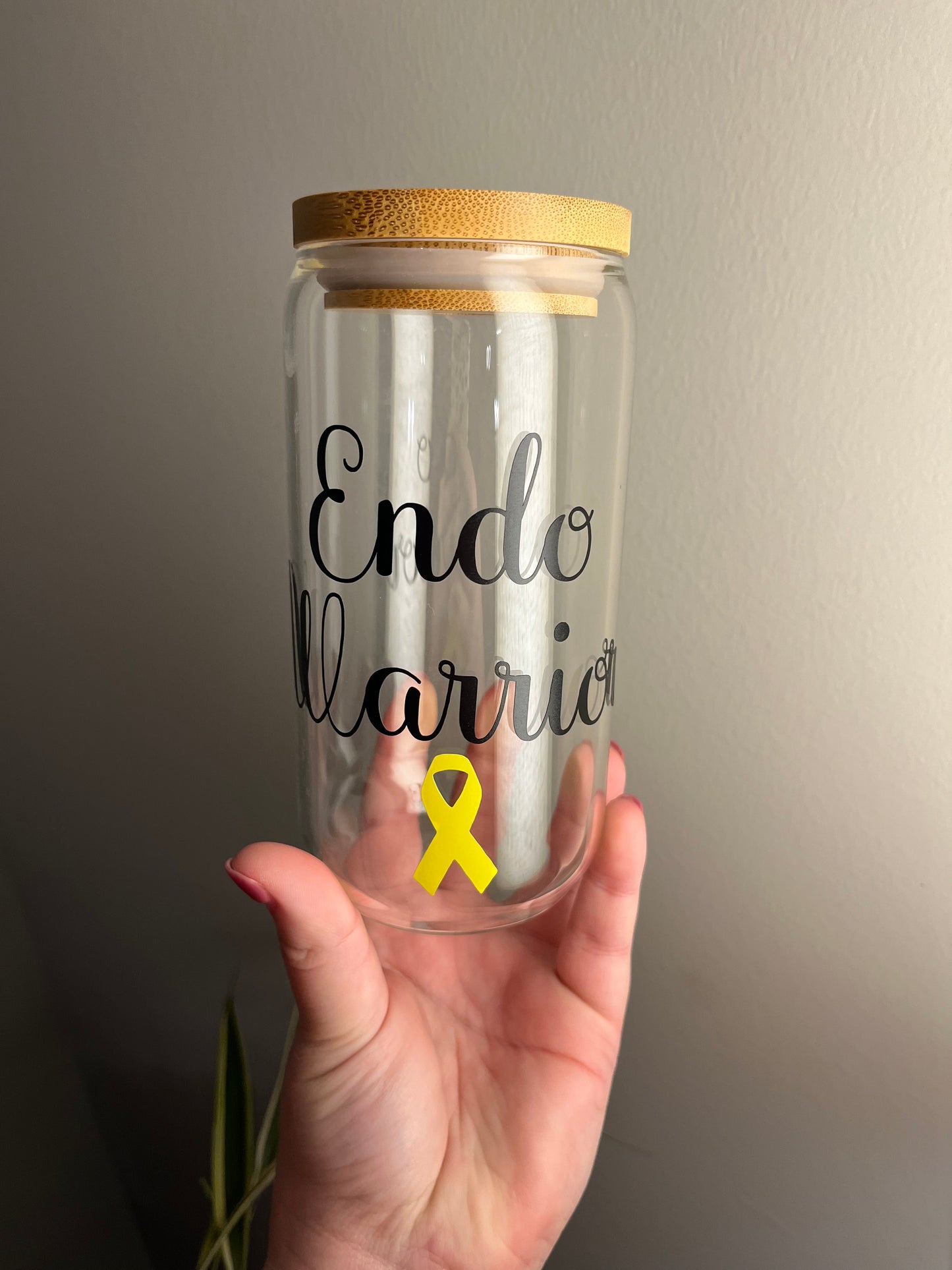 Endo Warrior Glass Cup