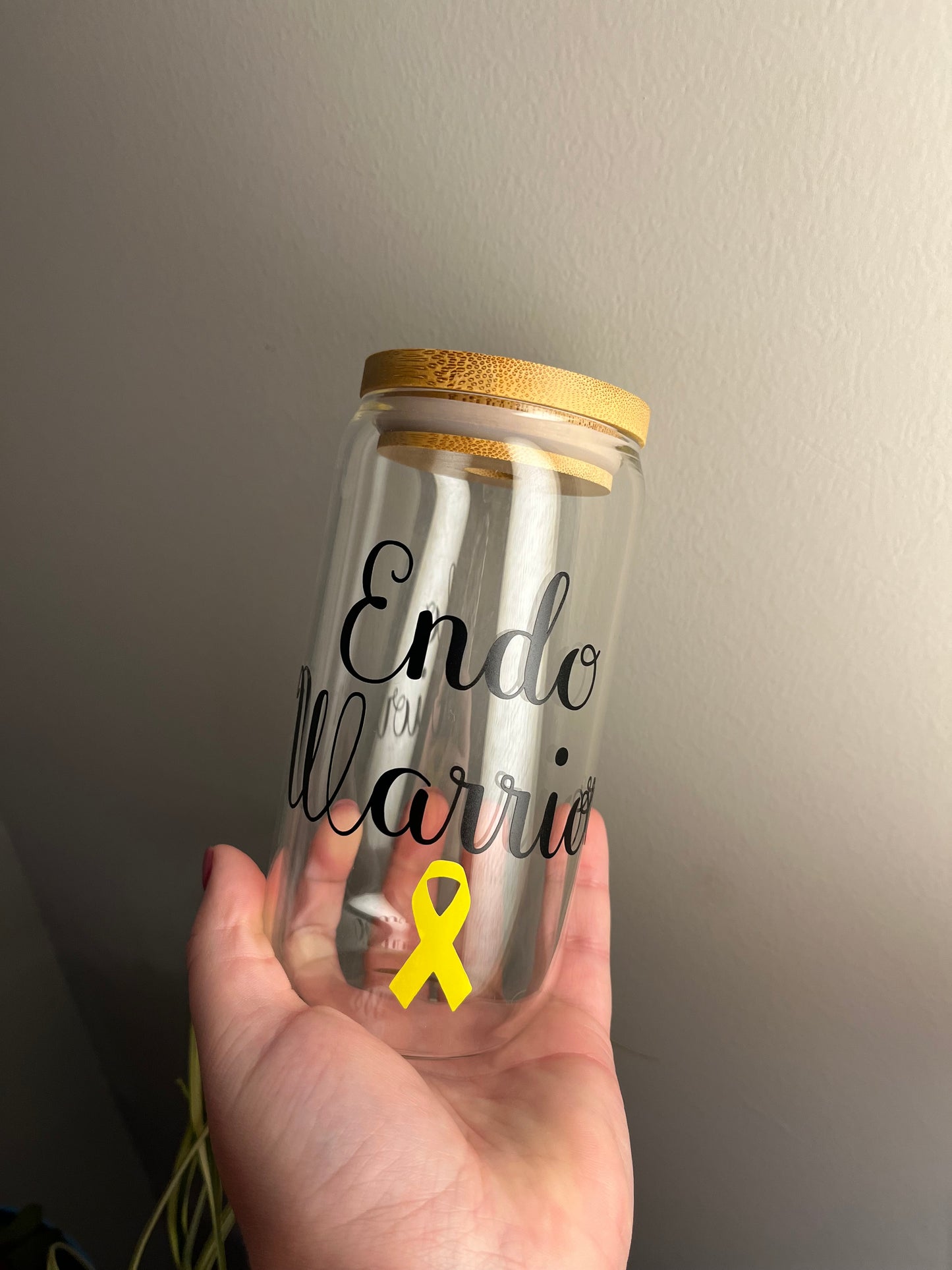 Endo Warrior Glass Cup