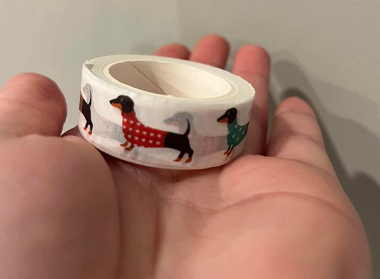 Dachshund Washi Tape Roll