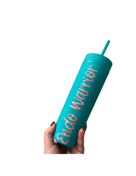 Endo Warrior Skinny 16oz Tumbler