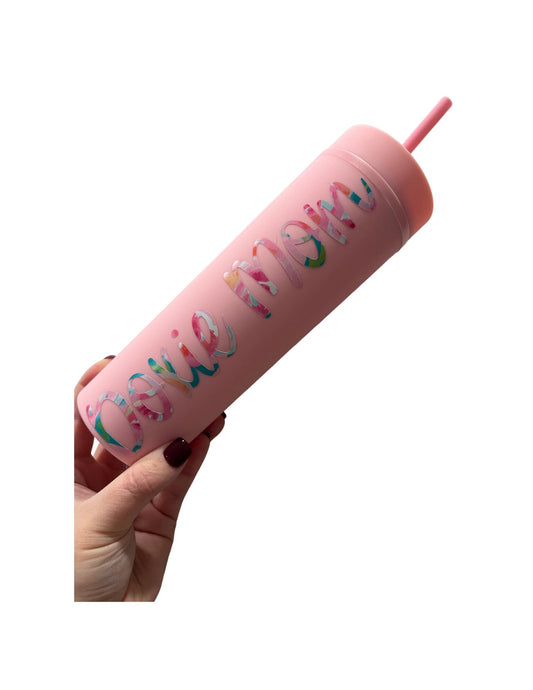 Dachshund Mom Skinny 16oz Tumbler