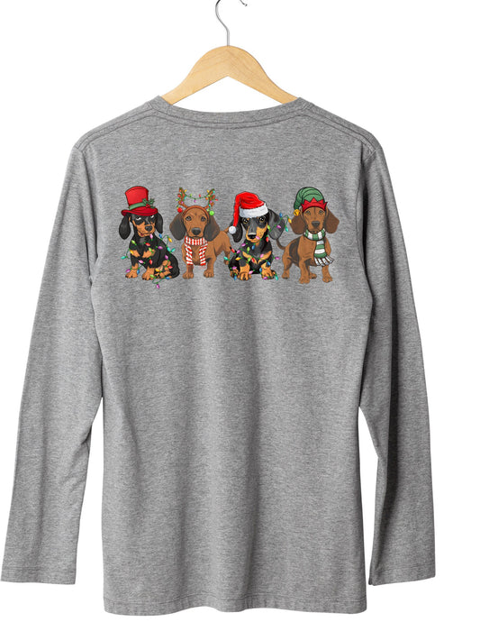 Dachshund Festive Christmas Shirt