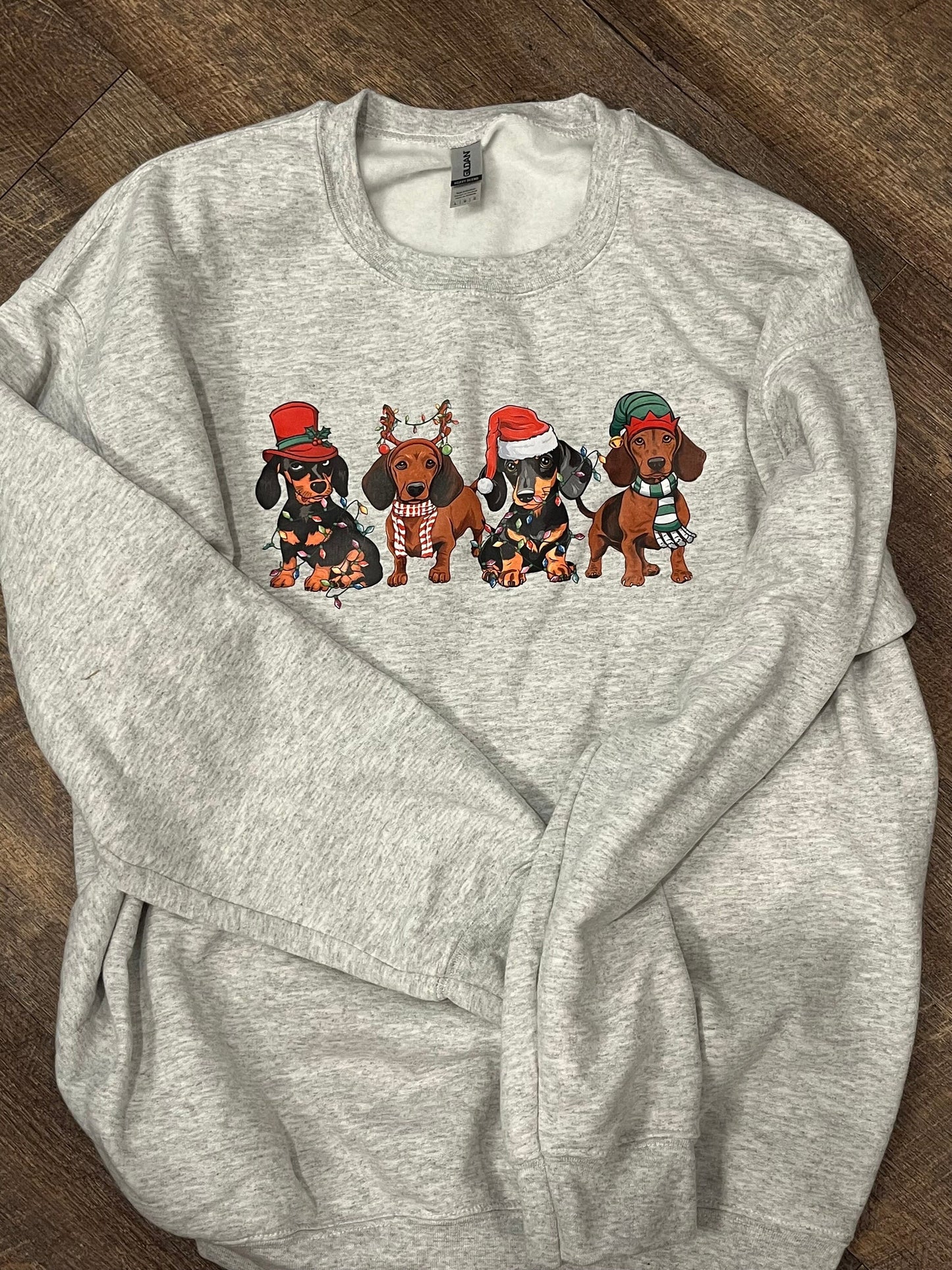 Dachshund Festive Christmas Sweatshirt