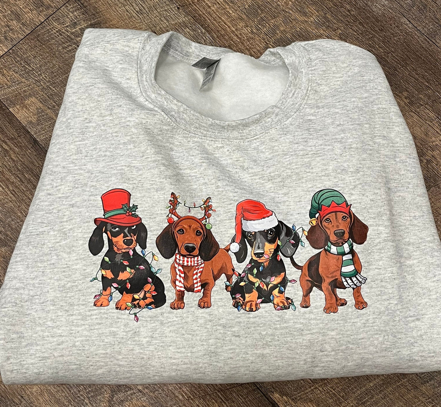 Dachshund Festive Christmas Sweatshirt